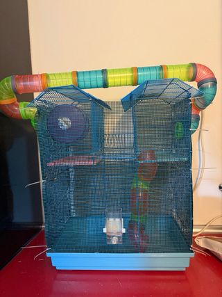 Jaula grande para hámster