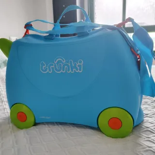 Maleta Trunki Infantil Azul con Ruedas