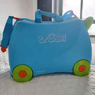 Maleta Trunki Infantil Azul con Ruedas