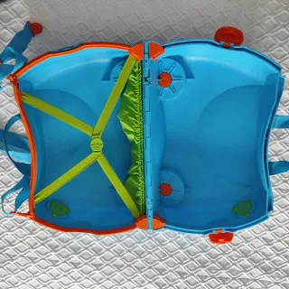 Maleta Trunki Infantil Azul con Ruedas