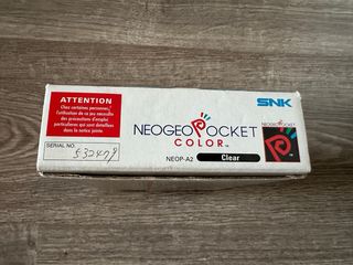 Neo Geo Pocket Color Clear EUR