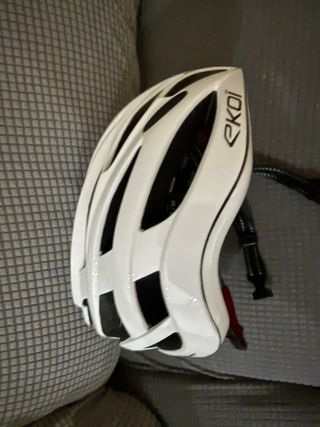 Casco Bici EKOI Corsa Light Blanco Nuevo