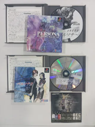 Lote 12 Juegos PS1: Persona, biohazard, etc.