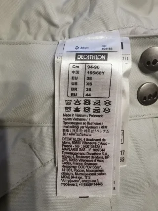 Pantalón de nieve mujer Talla 38