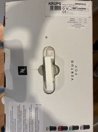 Cafetera nespresso vertuo