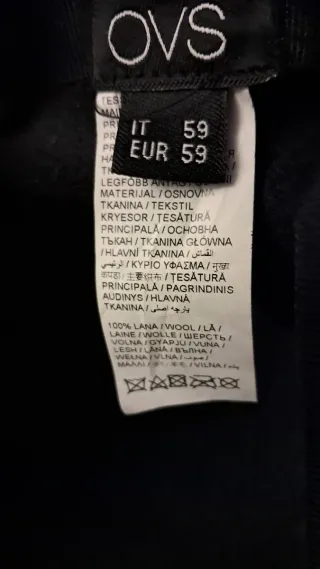 Basco uomo blu scuro