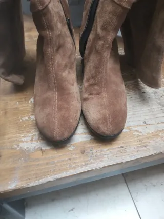 Stivali scamosciati Jeannot marroni