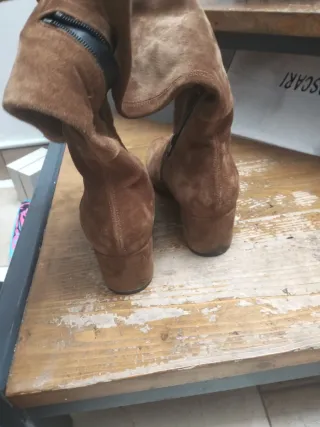 Stivali scamosciati Jeannot marroni