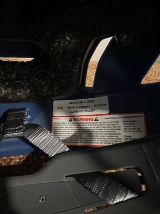 Casco escalada/ferrata Diamond hombre