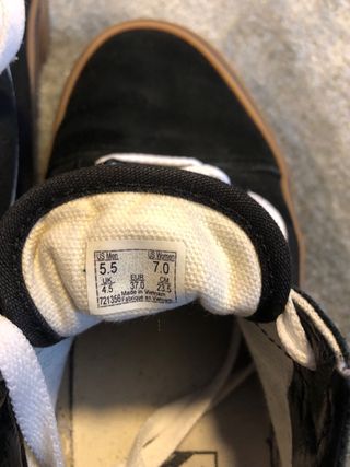 Zapatillas Vans Negras Talla 37