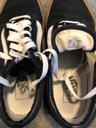 Zapatillas Vans Negras Talla 37
