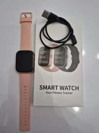 Smartwatch donna oro e rosa