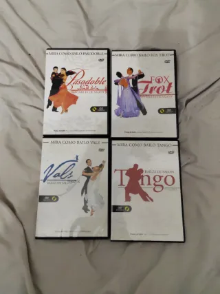 DVD Bailes de Salón: Pasodoble, Vals, Fox Trot, Ta