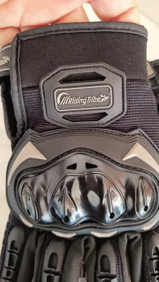 Guanti Moto Riding Tribe Neri,  Protezioni tag M