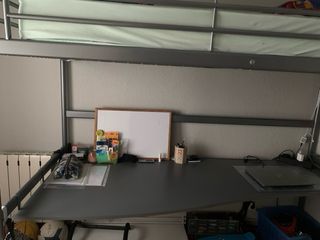 Litera con escritorio Ikea