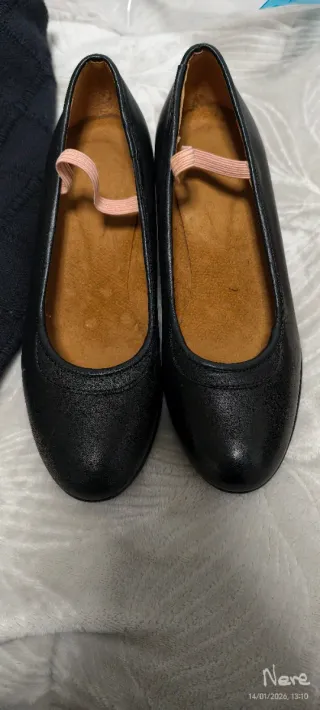 Zapatos de flamenco negros