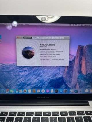 MacBook Pro 13” 2012 Plata