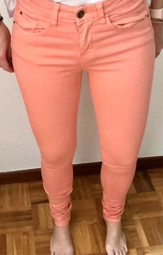 Pantalones vaqueros coral talla 34