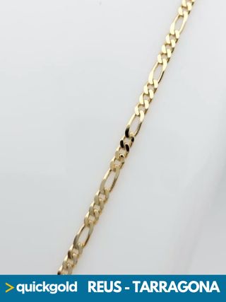 Cadena Oro 18K Figaro 60cm