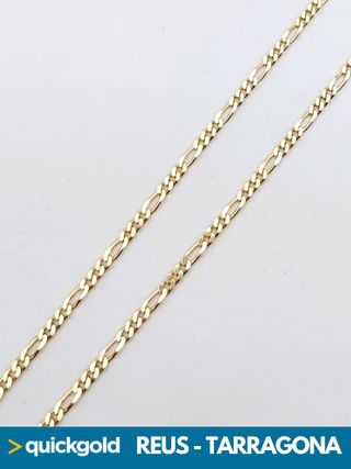 Cadena Oro 18K Figaro 60cm