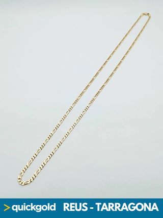 Cadena Oro 18K Figaro 60cm