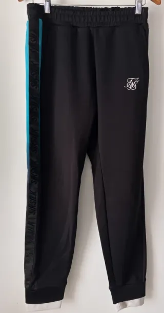 Lote 2 Pantalones Chándal SikSilk Negros