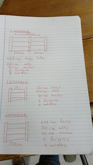 Estanterías industriales metálicas