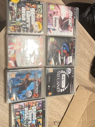 Juegos PS3: GTA V, Uncharted 2, MotoGP 15,