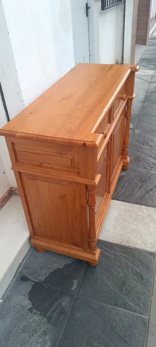 Recibidor estilo provenzal de madera