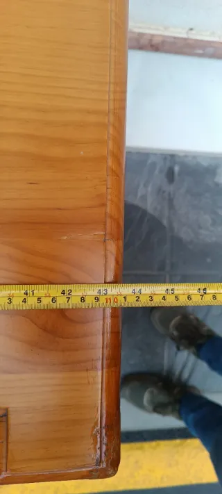 Recibidor estilo provenzal de madera