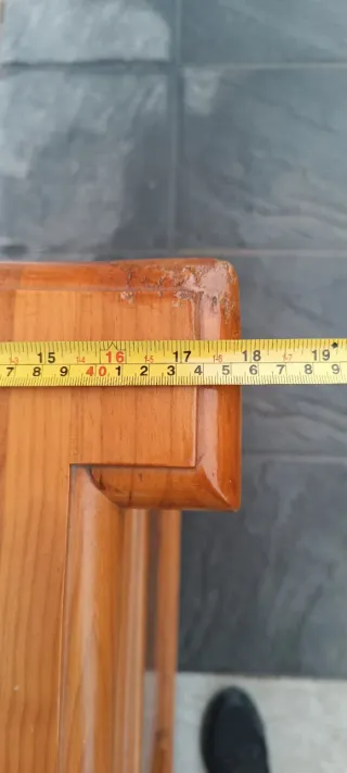 Recibidor estilo provenzal de madera