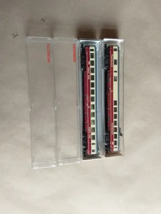 Lote 2 vagones FLEISCHMANN