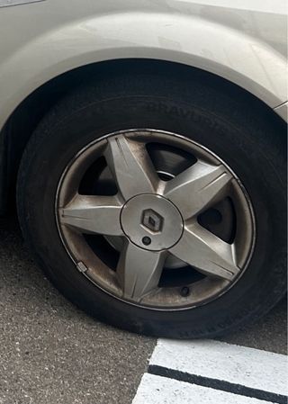 Tapas llanta Renault Originales (4uds)