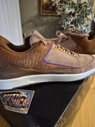 Air Jordan 2 Retro Low Beige/Marrón 47.5