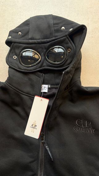Sudadera C.P. Company con Gafas Negra