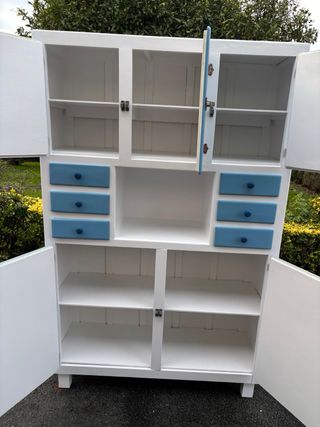 Alacena antigua cocina vintage