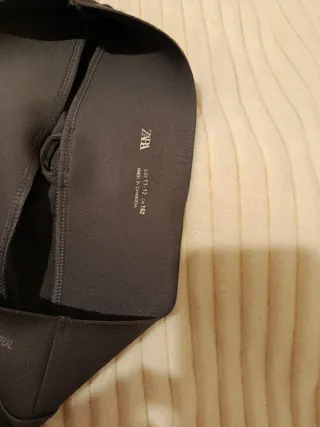 Mallas Zara grises deportivas