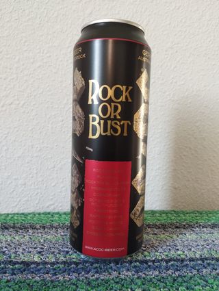 2 latas AC/DC Rock or Bust 2016