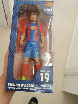 Figura Acción Lamine Yamal 19 Barça