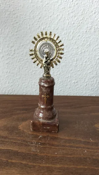 Figura Virgen del Pilar Vintage