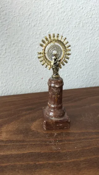 Figura Virgen del Pilar Vintage
