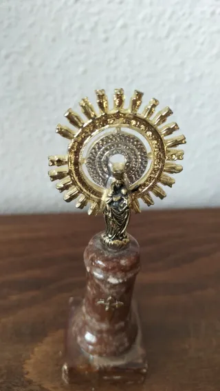 Figura Virgen del Pilar Vintage