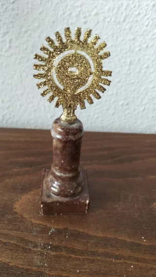 Figura Virgen del Pilar Vintage
