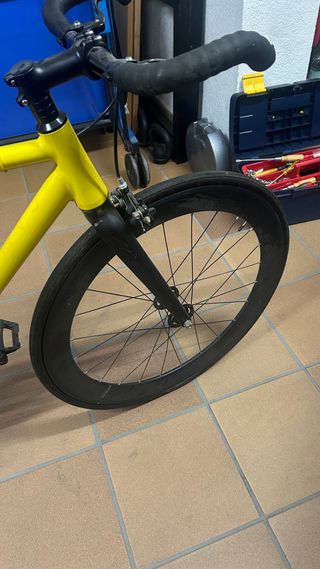 Bicicleta Santafixie Raval Amarilla