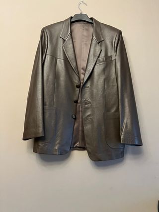 Chaqueta Cuero Argentina T S/M Marrón