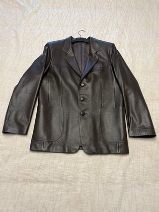 Chaqueta Cuero Argentina T S/M Marrón