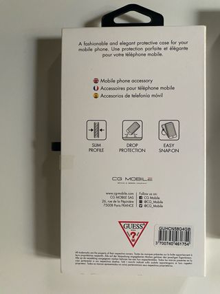 Funda Guess iPhone 11 Pro Marrón Logo