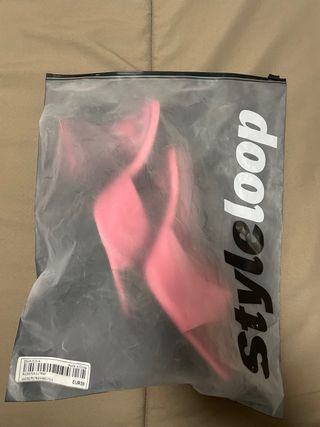 Zapatos Zara Tacón Transparente Rosa Talla 37