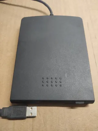 Lector Disquetes USB Negro