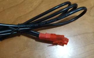 Cable de Red Ethernet Negro